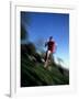 Male Runner Out for a Fitness Run, New York, New York, USA-Chris Trotman-Framed Photographic Print