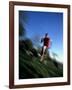 Male Runner Out for a Fitness Run, New York, New York, USA-Chris Trotman-Framed Photographic Print