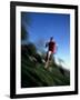 Male Runner Out for a Fitness Run, New York, New York, USA-Chris Trotman-Framed Photographic Print