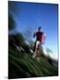 Male Runner Out for a Fitness Run, New York, New York, USA-Chris Trotman-Mounted Photographic Print