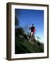 Male Runner Out for a Fitness Run, New York, New York, USA-Chris Trotman-Framed Photographic Print