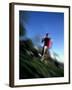 Male Runner Out for a Fitness Run, New York, New York, USA-Chris Trotman-Framed Photographic Print