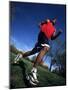 Male Runner Training, New York, New York, USA-null-Mounted Photographic Print