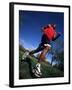 Male Runner Training, New York, New York, USA-null-Framed Photographic Print