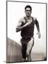 Male Runner Training, New York, New York, USA-null-Mounted Photographic Print