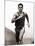 Male Runner Training, New York, New York, USA-null-Mounted Photographic Print