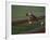 Male Runners Stetching before Competing in a Track Race-null-Framed Photographic Print