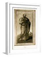 Male Saint, Perhaps St. Mark, C.1490-Bartolomeo Vivarini-Framed Giclee Print