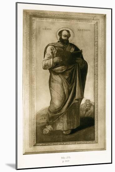 Male Saint, Perhaps St. Mark, C.1490-Bartolomeo Vivarini-Mounted Giclee Print