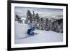 Male Skier In Utah-Liam Doran-Framed Photographic Print