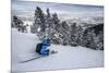 Male Skier In Utah-Liam Doran-Mounted Photographic Print