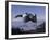 Male Snowboarder Flying over the Vert-null-Framed Photographic Print