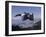 Male Snowboarder Flying over the Vert-null-Framed Photographic Print