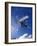 Male Snowboarder Flying Throught the Air-null-Framed Photographic Print