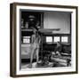 Male Student Sketching Nude Female Model During Life Class at Skowhegan Art School-Eliot Elisofon-Framed Photographic Print