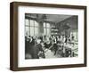 Male Students at Work in the Masons Shop, Northern Polytechnic, London, 1911-null-Framed Photographic Print