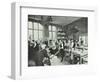 Male Students at Work in the Masons Shop, Northern Polytechnic, London, 1911-null-Framed Photographic Print