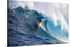 Male Surfer Surfing Wave in Pacific Ocean, Peahi, Hawaii, USA-null-Stretched Canvas