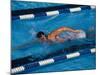 Male Swimmer in Action-null-Mounted Photographic Print