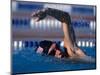 Male Swimmer in Action-null-Mounted Photographic Print