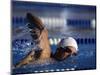 Male Swimmer in Action-null-Mounted Photographic Print