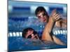 Male Swimmers in Action-null-Mounted Photographic Print