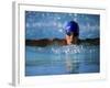 Male Swimmers Performing the Butterfly-null-Framed Photographic Print