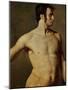 Male Torso, circa 1800-Jean-Auguste-Dominique Ingres-Mounted Giclee Print