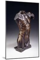 Male Torso - New Model, C.1885-Auguste Rodin-Mounted Giclee Print