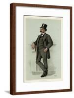 Male Type, Burnaby 1883-Theobald Chartran-Framed Art Print