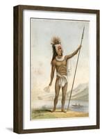 Male Type, Noble Savage-John Williams-Framed Art Print