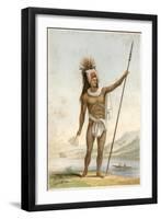 Male Type, Noble Savage-John Williams-Framed Art Print