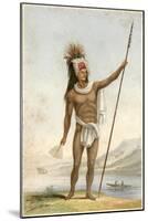 Male Type, Noble Savage-John Williams-Mounted Art Print