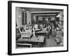 Male Upholstery Students, Shoreditch Technical Institute, London, 1914-null-Framed Photographic Print