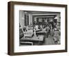 Male Upholstery Students, Shoreditch Technical Institute, London, 1914-null-Framed Photographic Print