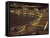 Malecon at Night, Havana, Cuba-Maresa Pryor-Framed Stretched Canvas