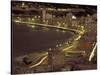 Malecon at Night, Havana, Cuba-Maresa Pryor-Stretched Canvas