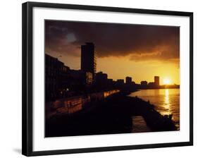 Malecon, Havana, Cuba-Angelo Cavalli-Framed Photographic Print