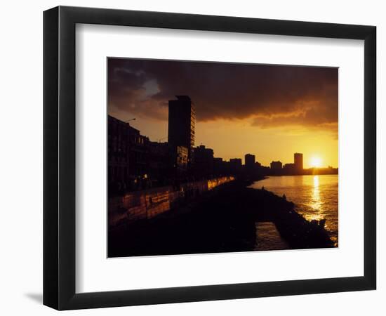 Malecon, Havana, Cuba-Angelo Cavalli-Framed Photographic Print