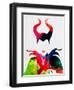 Maleficent Watercolor-Lora Feldman-Framed Art Print