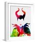 Maleficent Watercolor-Lora Feldman-Framed Art Print