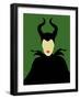 Maleficent-David Brodsky-Framed Art Print