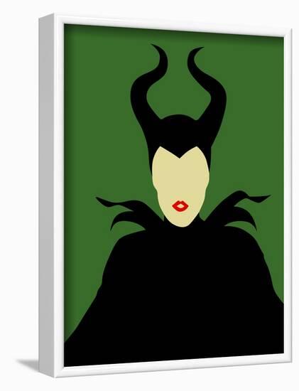 Maleficent-David Brodsky-Framed Art Print