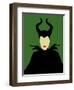 Maleficent-David Brodsky-Framed Art Print