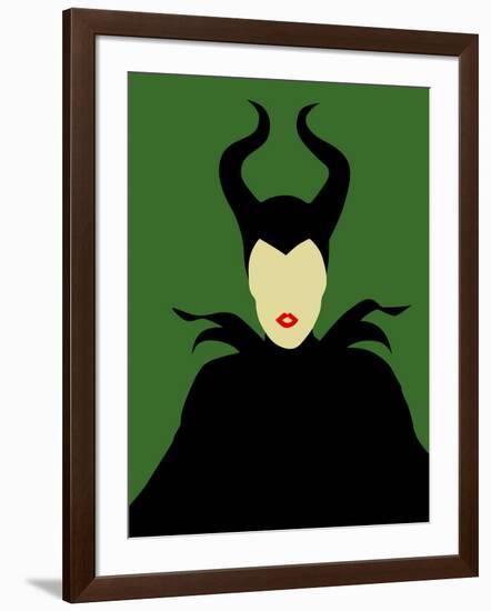 Maleficent-David Brodsky-Framed Art Print