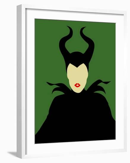 Maleficent-David Brodsky-Framed Art Print