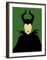 Maleficent-David Brodsky-Framed Art Print