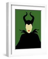 Maleficent-David Brodsky-Framed Art Print