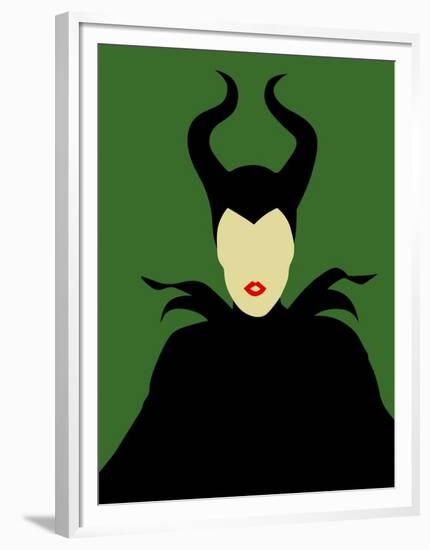 Maleficent-David Brodsky-Framed Art Print