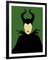 Maleficent-David Brodsky-Framed Art Print